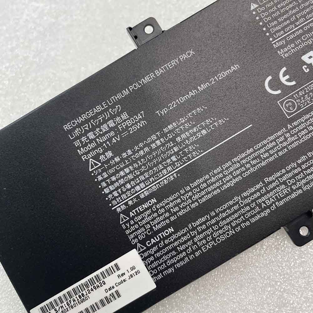 Fujitsu VivoBook S13 S330UA-EY843T battery
