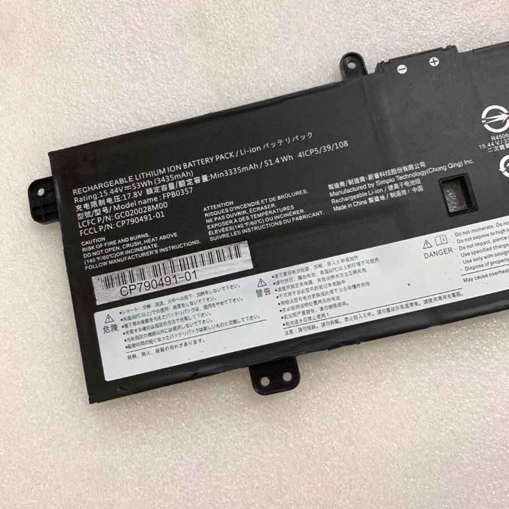 Fujitsu FPB0357 CP790491-01 GC020028M00 battery