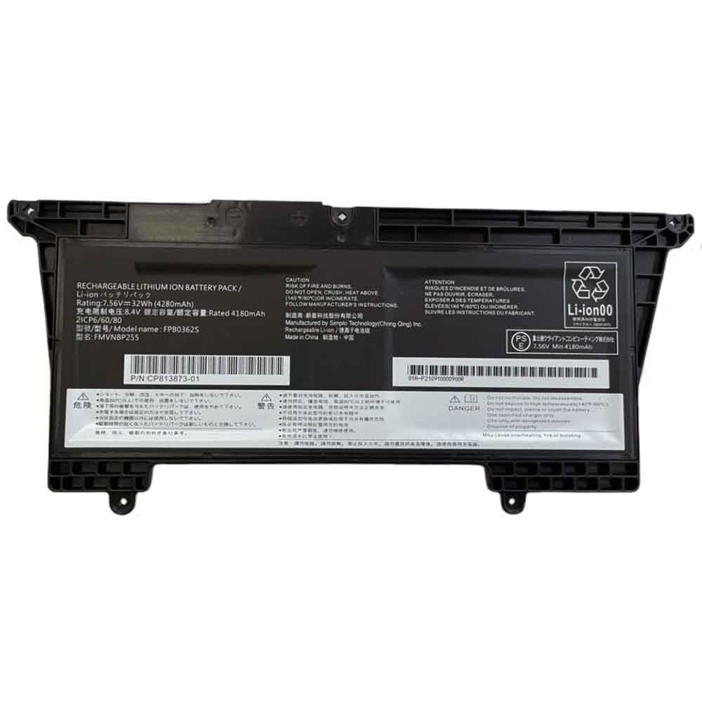 7.56V 4280mAh FPB0362S Laptop Battery for Fujitsu FMVNBP225