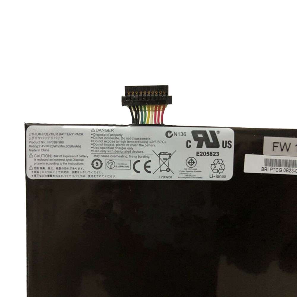 Fujitsu Stylistic M532 Tablet Series battery
