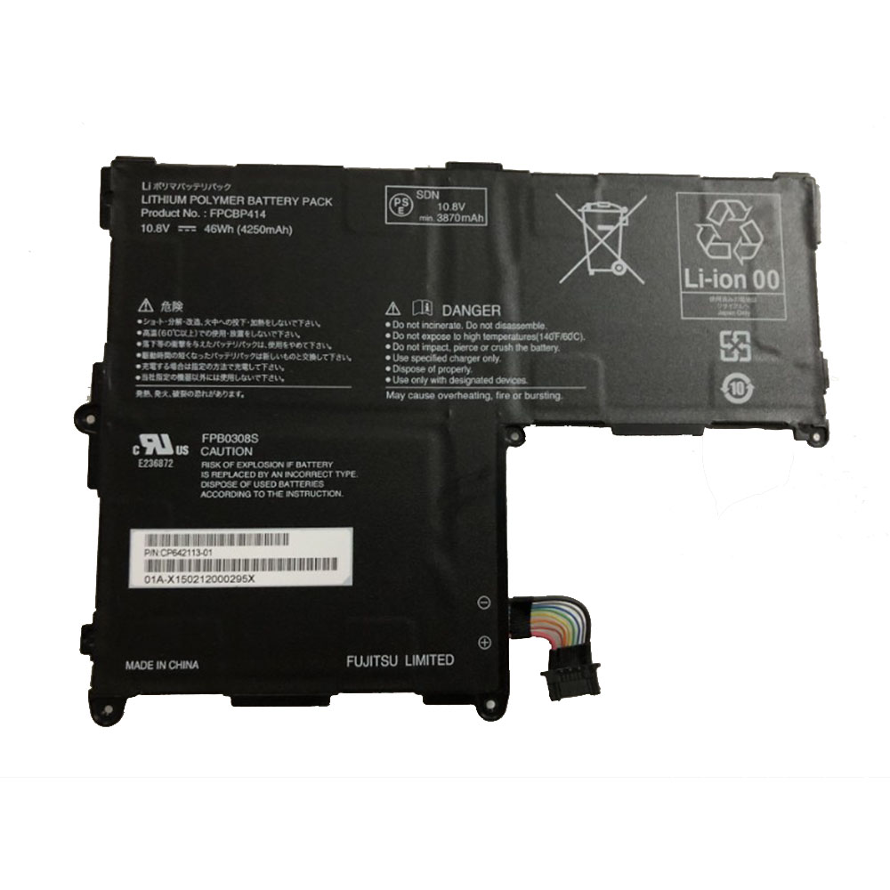 10.8V 46Wh/4250mAh FPCBP414 Laptop Battery for Fujitsu Stylistic Q704