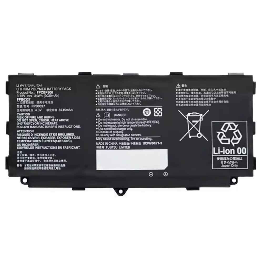 3.75V 9030mAh FPCBP500 Laptop Battery for Fujitsu ARROWS Tab Q506 Q507