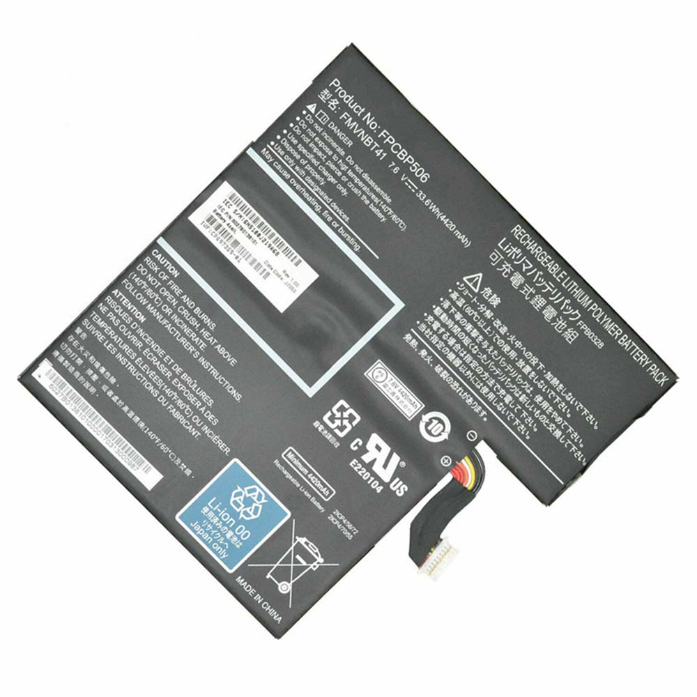7.6V 33.6Wh FPCBP506 Laptop Battery for Fujitsu Stylistic R726 R727