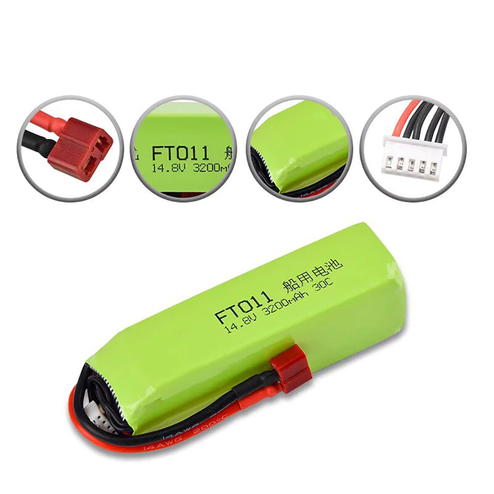 14.8V 2200mAh FT011 Toys Battery for Feilun FT010 Ft011 RC Boat RC Truck Helicop