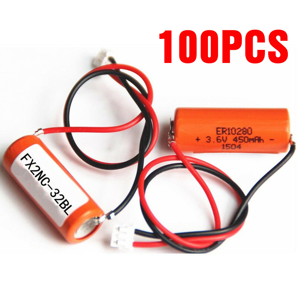 FX2NC-32BL 500mAh Replacement battery for Mitsubishi ER10280 FX2NC-32BL