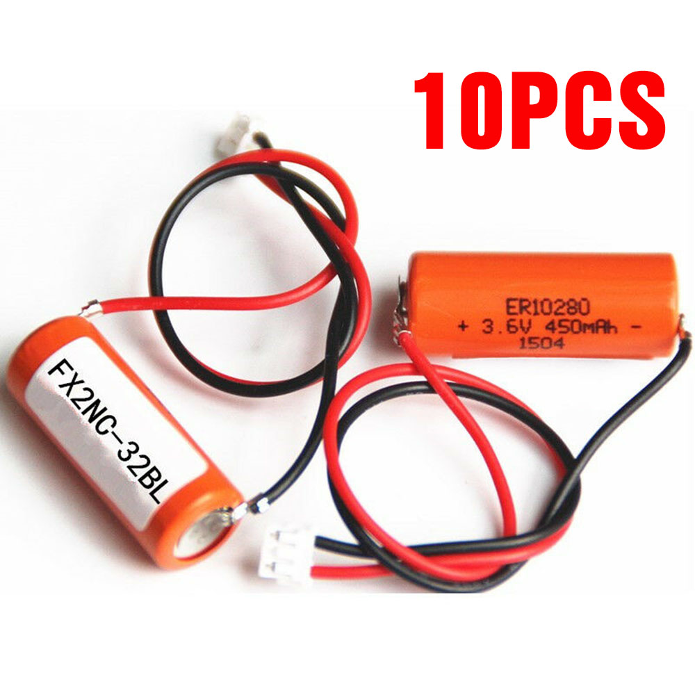FX2NC-32BL 500mAh Replacement battery for Mitsubishi ER10280 FX2NC-32BL