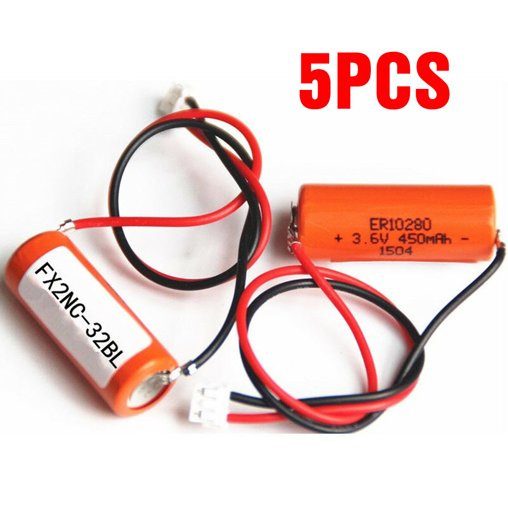 FX2NC-32BL 500mAh Replacement battery for Mitsubishi ER10280 FX2NC-32BL