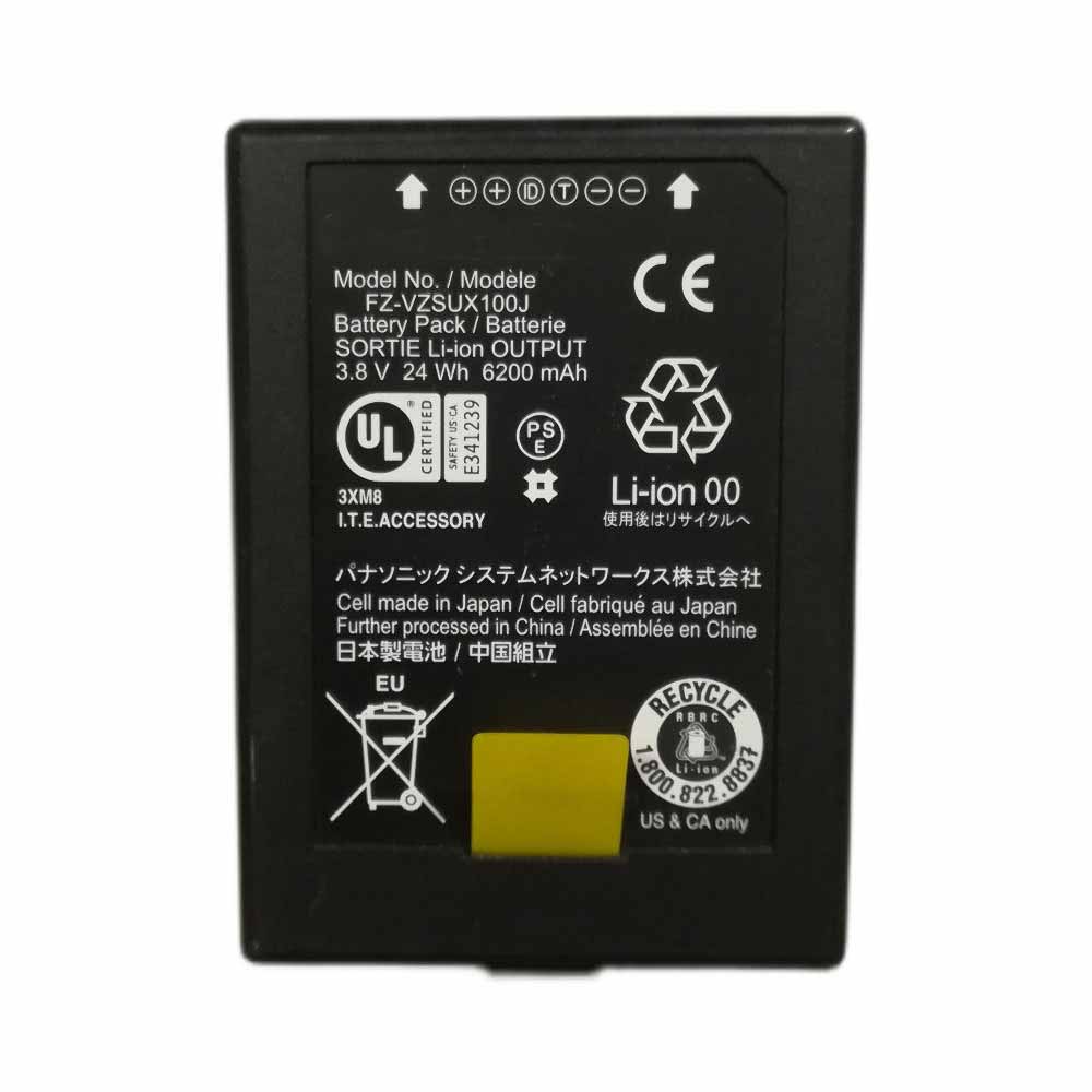 3.8V 24Wh/6200Mah FZ-VZSUX100J Barcode Scanners Battery for Panasonic FA-X1 Mk1 Accs (fzvzsux100j)