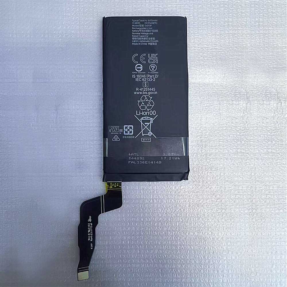 3.9V 4404mAh Google pixel 8A Replacement Battery