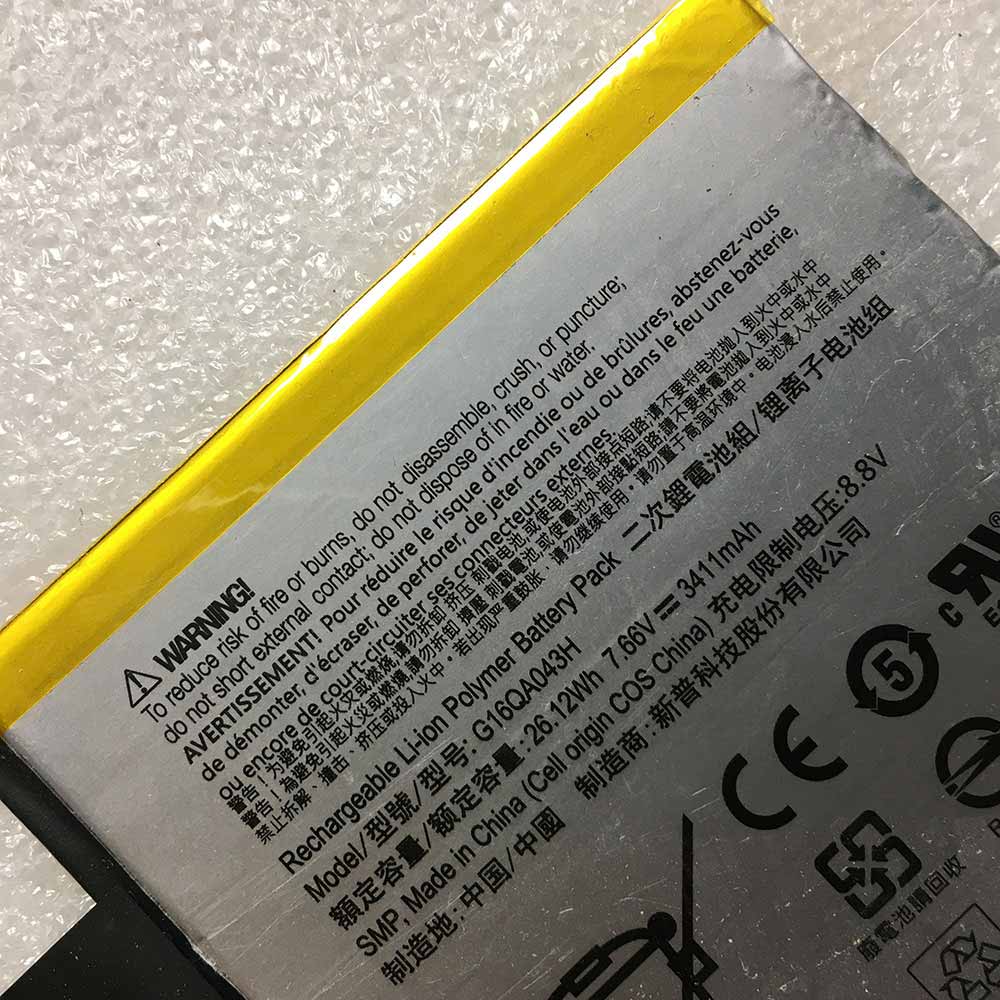 Microsoft Surface Go 4415Y Series battery