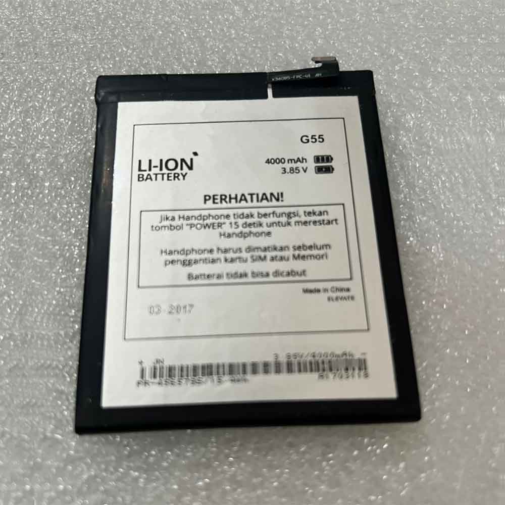 3.85V 4000mAh G55 Smartphone Battery for Luna G55