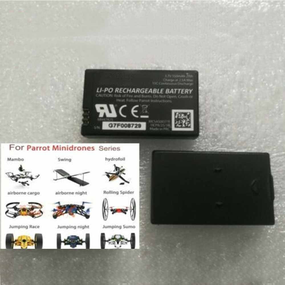 3.7V 550mAh/2Wh Parrot Mambo hydrofoil Mini Drone Replacement Battery