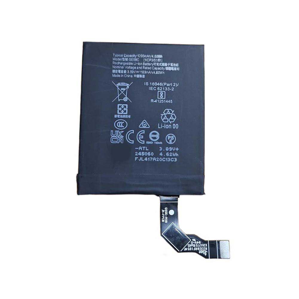 3.89V 1183mAh GE59C Smartphone Battery for Google Pixel 9 Pro Fold