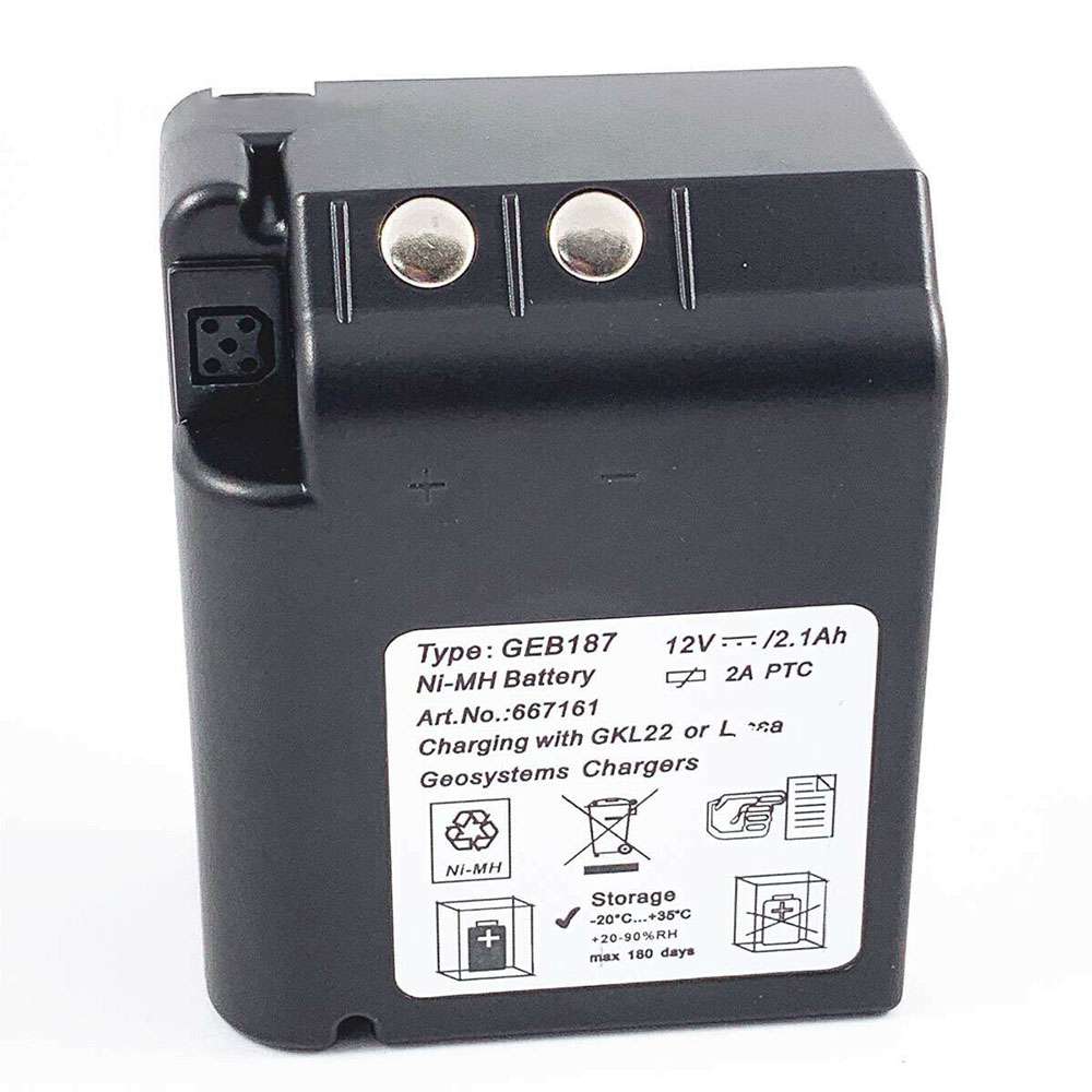 GEB187 2100mah Replacement battery for Leica TPS1000 TCA1800 TCA2003 Total Station