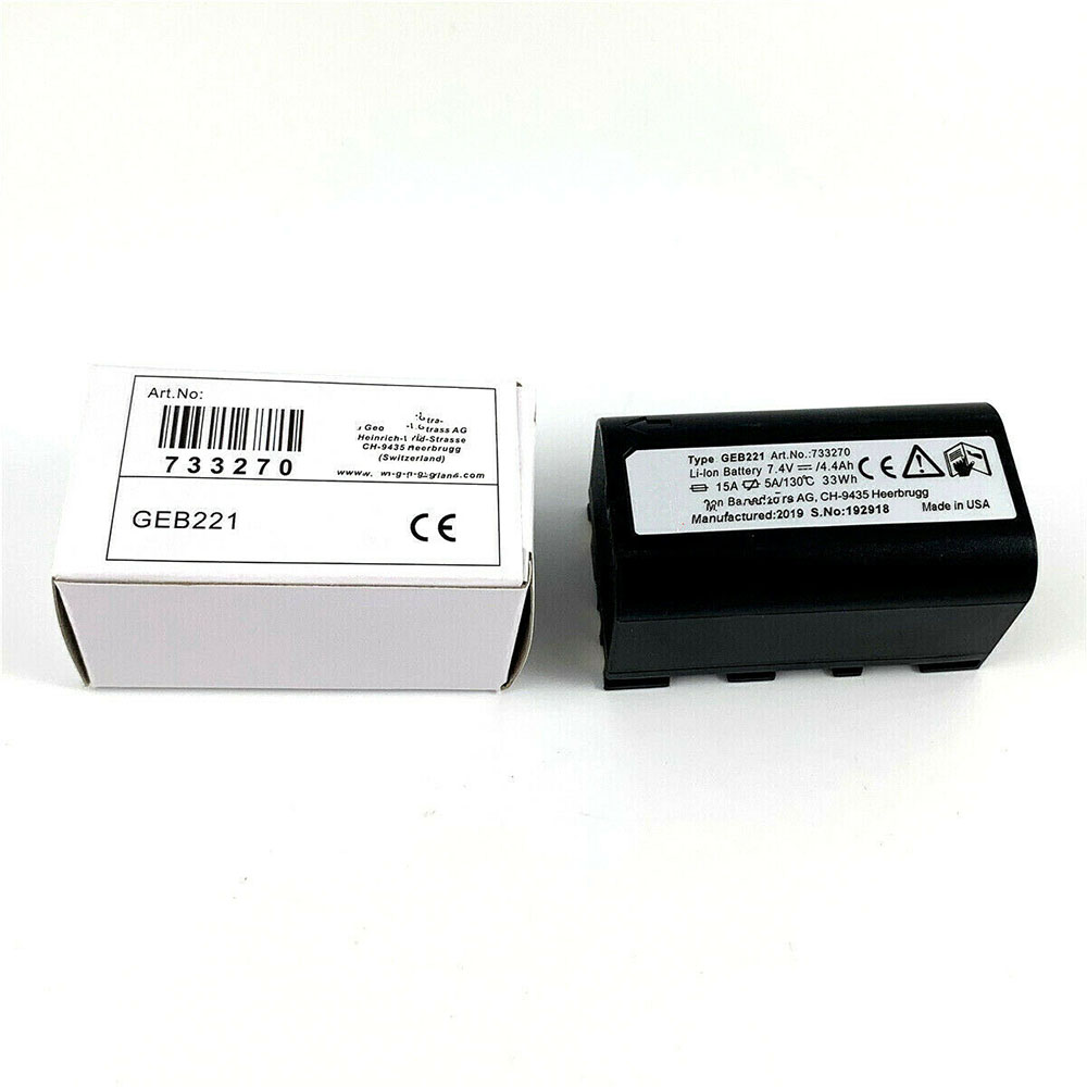 Leica TS02 TS06 TS09 TS15 TPS1200 Total Stations GPS battery
