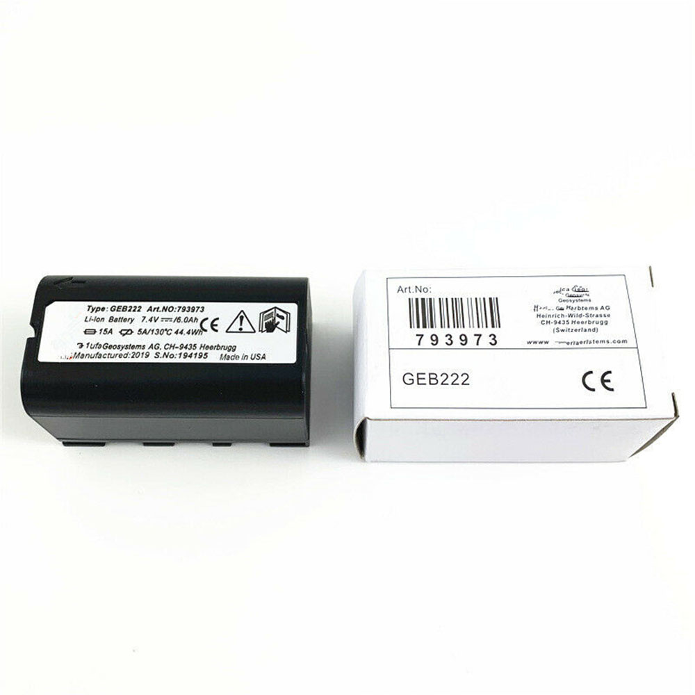 7.4V 6000mAh Leica TS02 TS06 TS09 TPS1200 Total Stations GPS Replacement Battery
