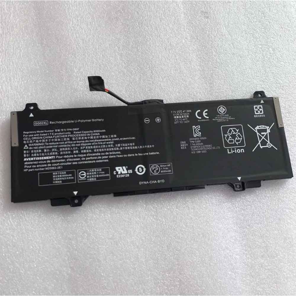 7.7V 6000mAh GG02XL Laptop Battery for HP Chromebook Enterprise x360 11 G4 EE HSTNN-OB1X