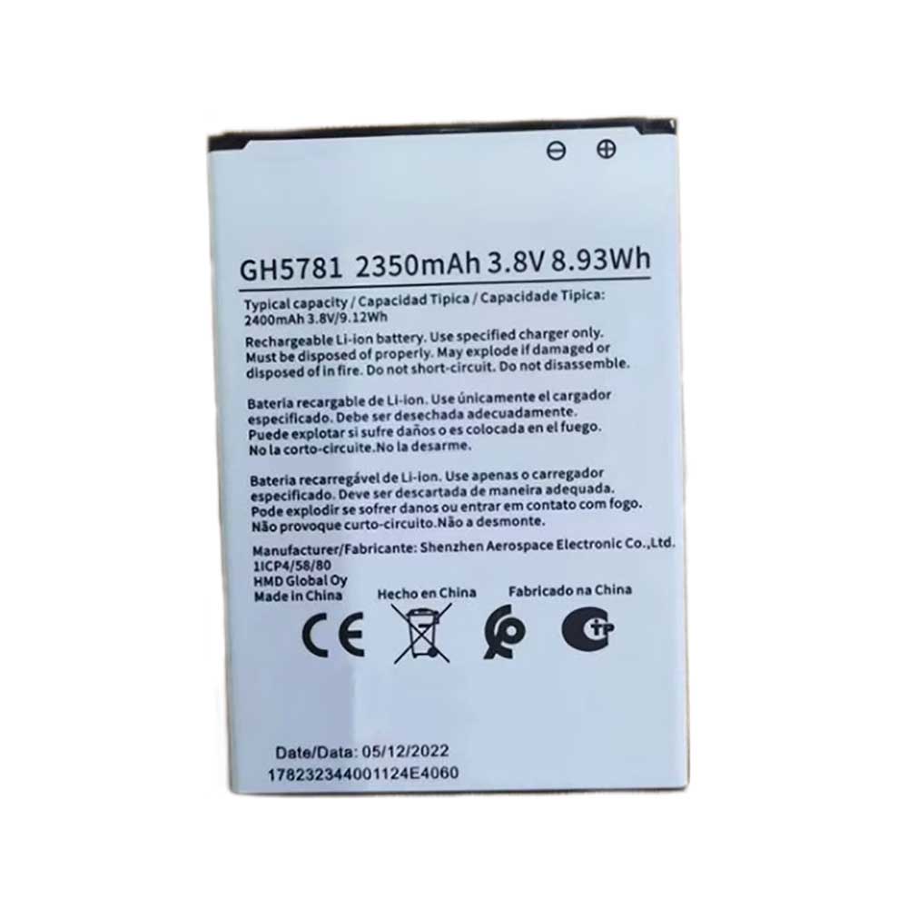 3.8V 2350mAh GH5781 Smartphone Battery for Nokia GH5781