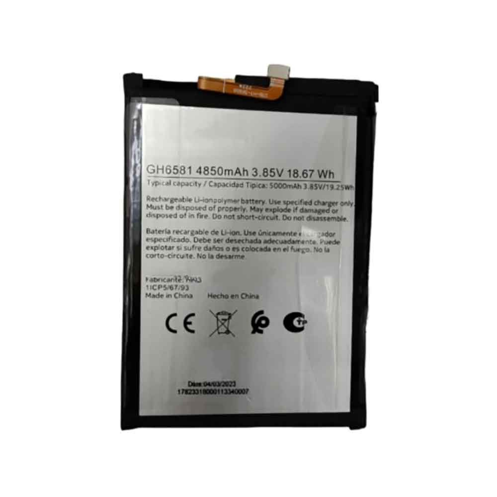 3.85V 4850mAh GH6581 Smartphone Battery for Nokia C31