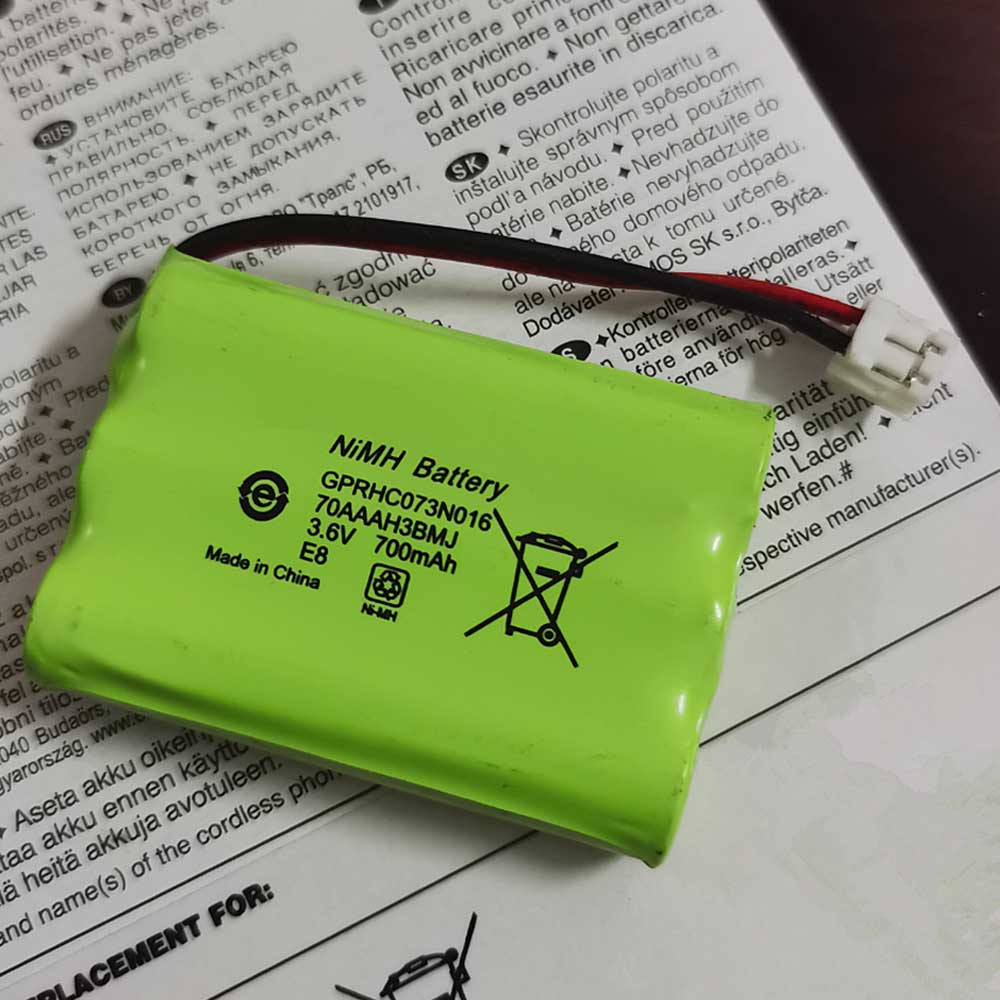 3.6V 700mAh GHPC073N06 Electronic Batteries for GP GHPC073N06