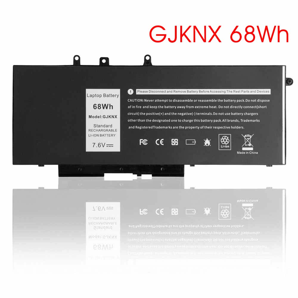 7.6V 68Wh 8500mAh(4 Cell) GJKNX Laptop Battery for Dell Latitude 5480 5580 5490 5590 E5280 E5288 E5480 GD1JP