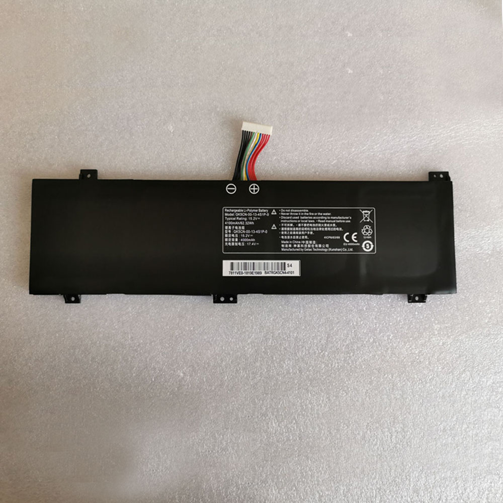 15.2V/17.4V 4100mAh 62.32Wh GK5CN-00-13-4S1P-0 Laptop Battery for Getac GK5CN5Z GK5CN6Z GK5CN4Z GK6Z5CN