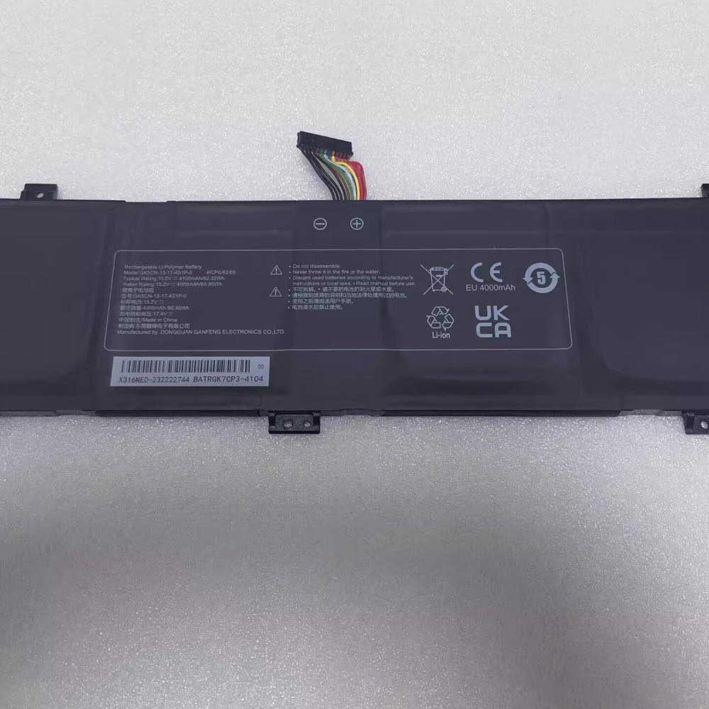 Mechrevo Z2 Air battery