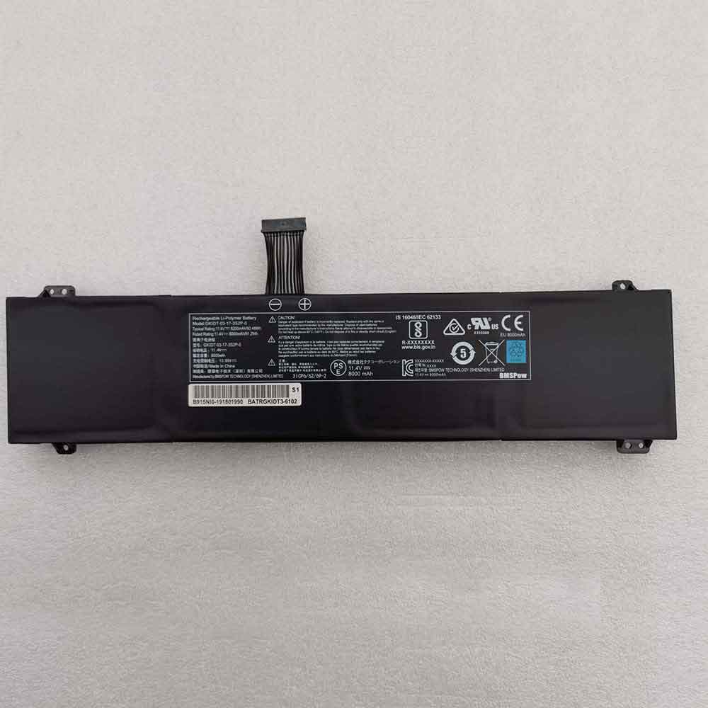 XMG Fusion 15 XFU15L19 battery