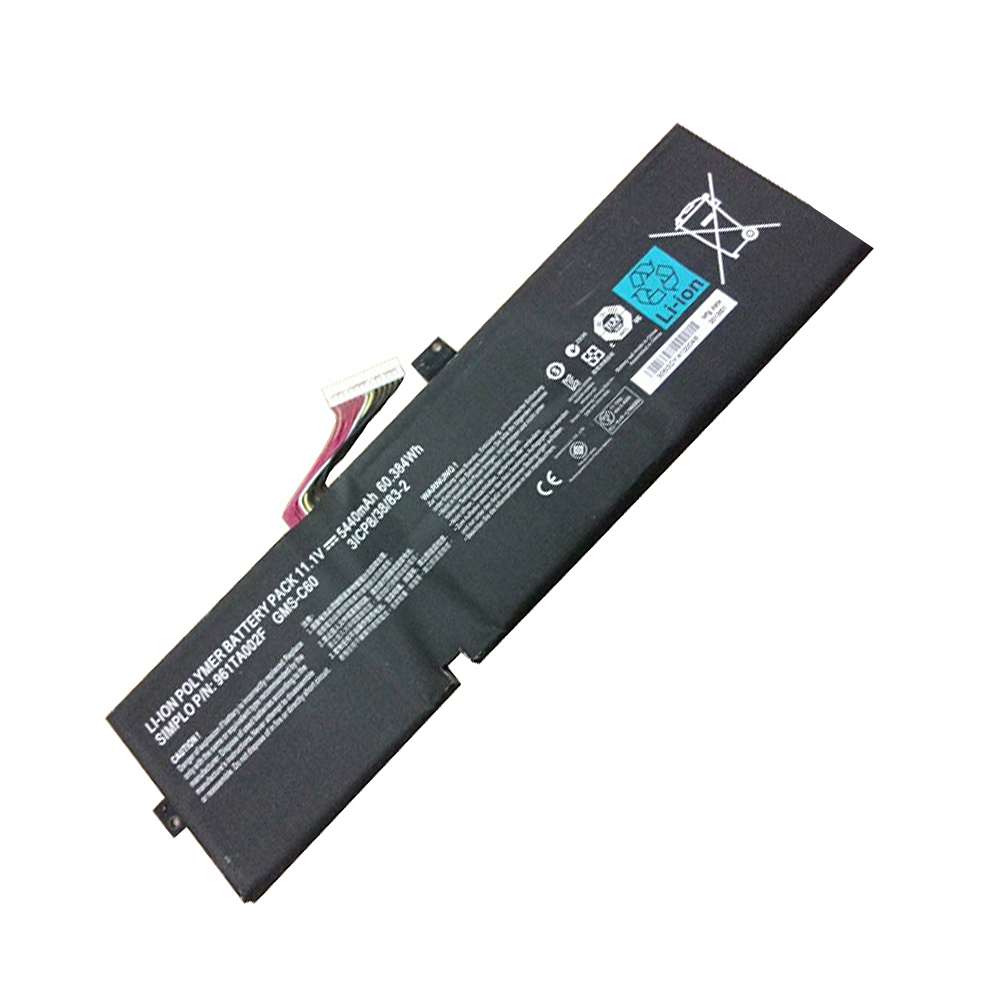 11.1V 5440mah GMS-C60 Laptop Battery for Razer Blade R2 17.3 Inch