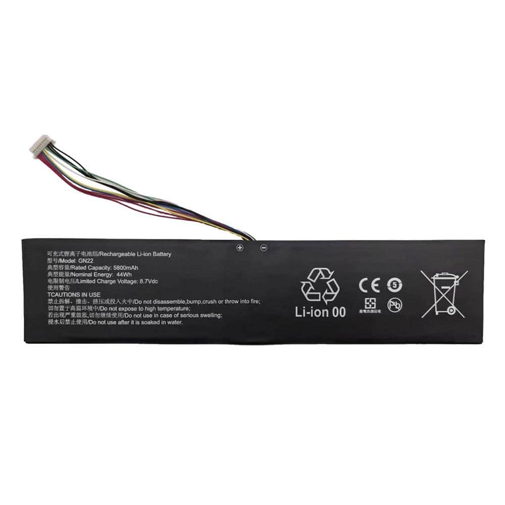 8.7V 5800mAh/44Wh GN22 Laptop Battery for Dere R12 Pro