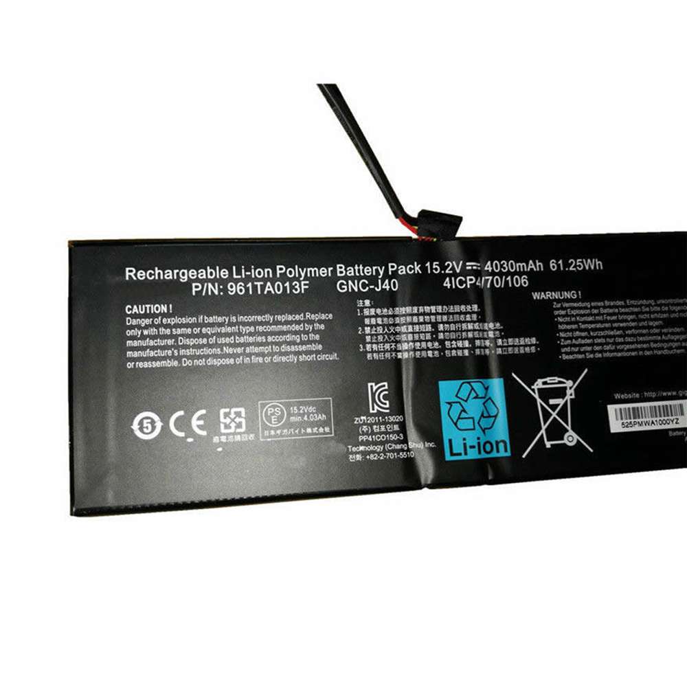 GIGABYTE GNC-J40 961TA013F Gaming battery