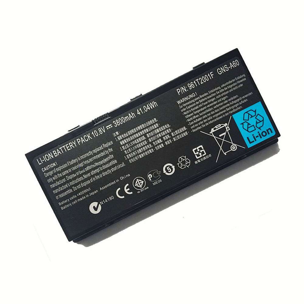 10.8V 41.04Wh/3800mAh Gigabyte M1305 961T2001F Series Replacement Battery