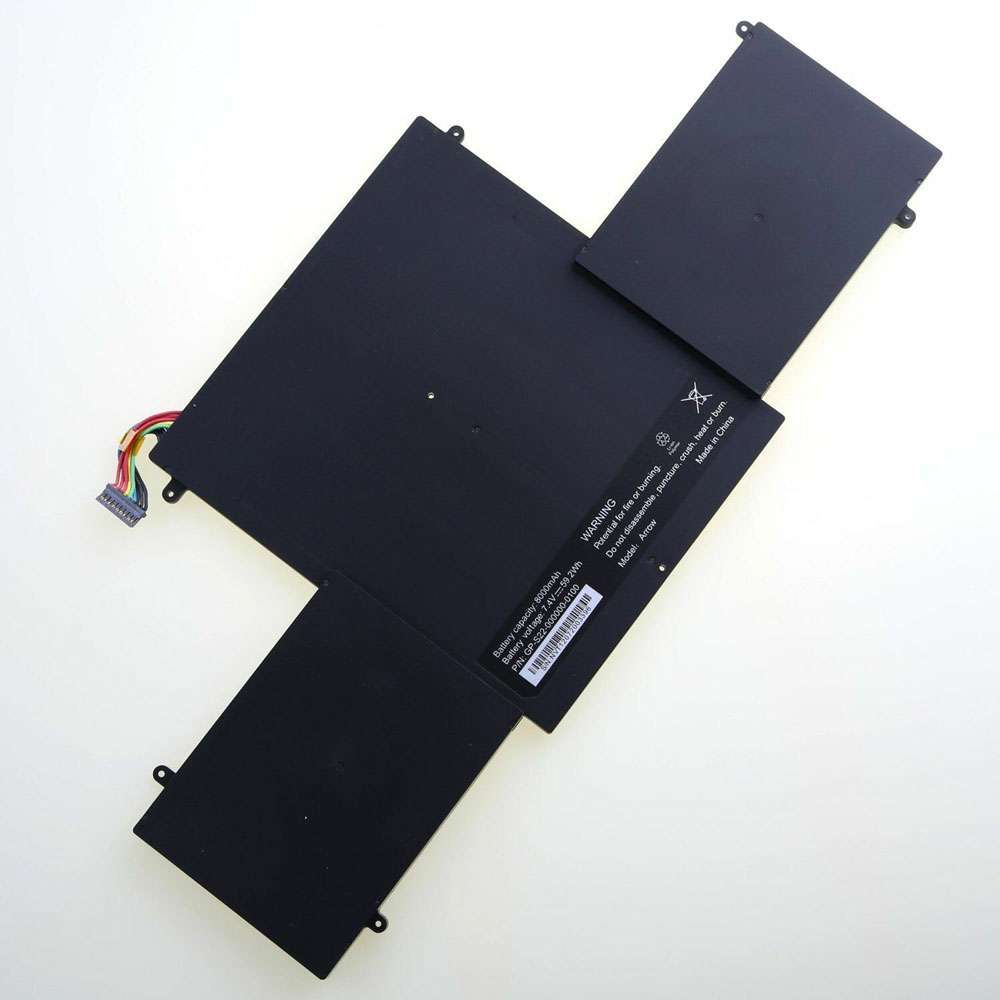 7.4V 59.2Wh/8000mAh GP-S22-000000-0100 Tablet Battery for Google Chromebook Pixel
