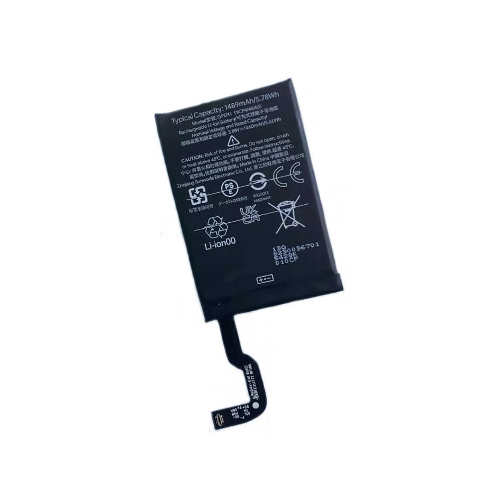 3.88V 1489mAh GPDX1 Smartphone Battery for Google Pixel Fold