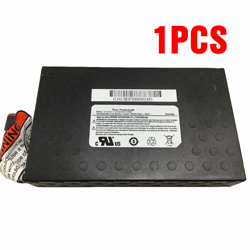 GR2247 2150mAh/47.08Wh Replacement battery for Razor RipStik Electric Caster Board Scooter