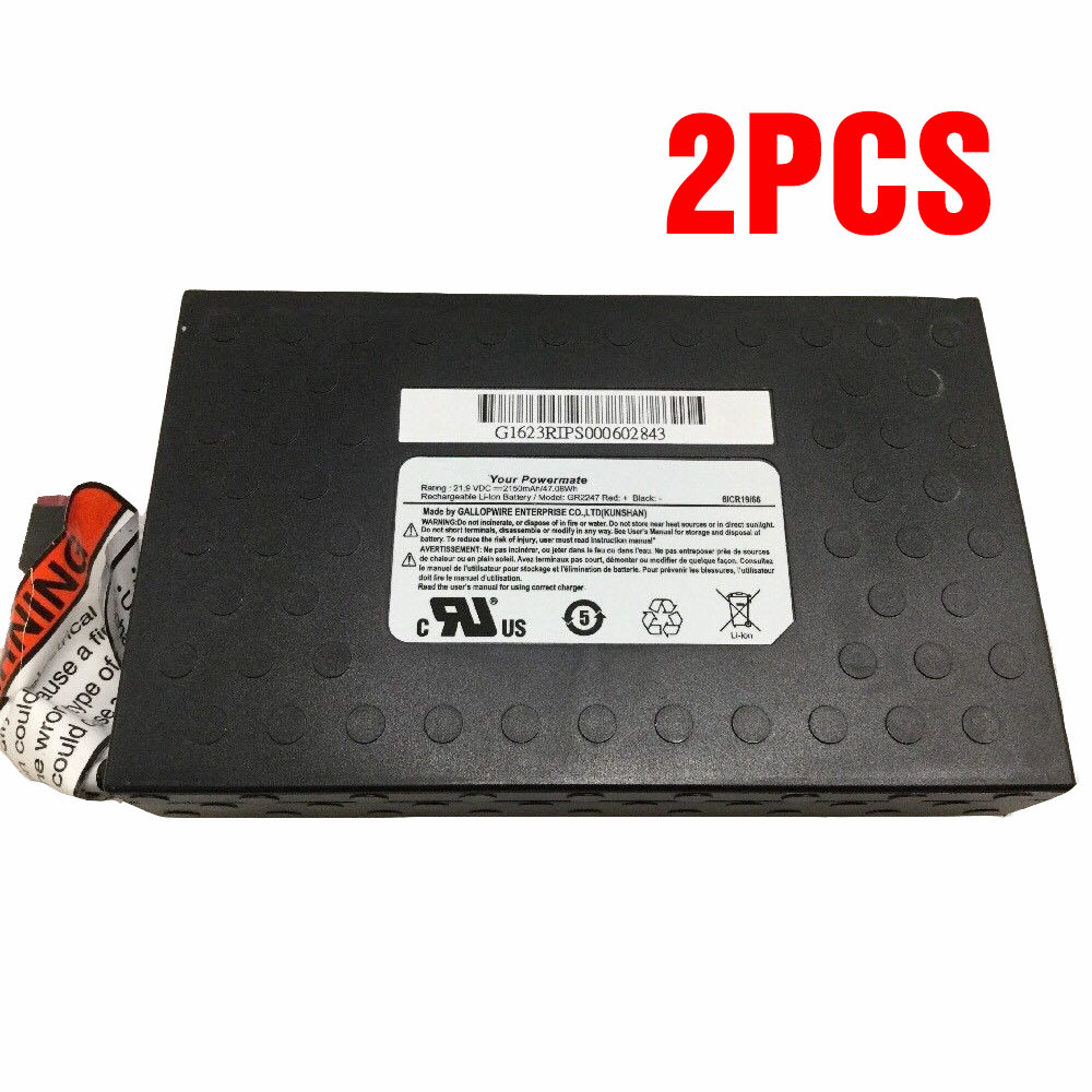 GR2247 2150mAh/47.08Wh Replacement battery for Razor RipStik Electric Caster Board Scooter