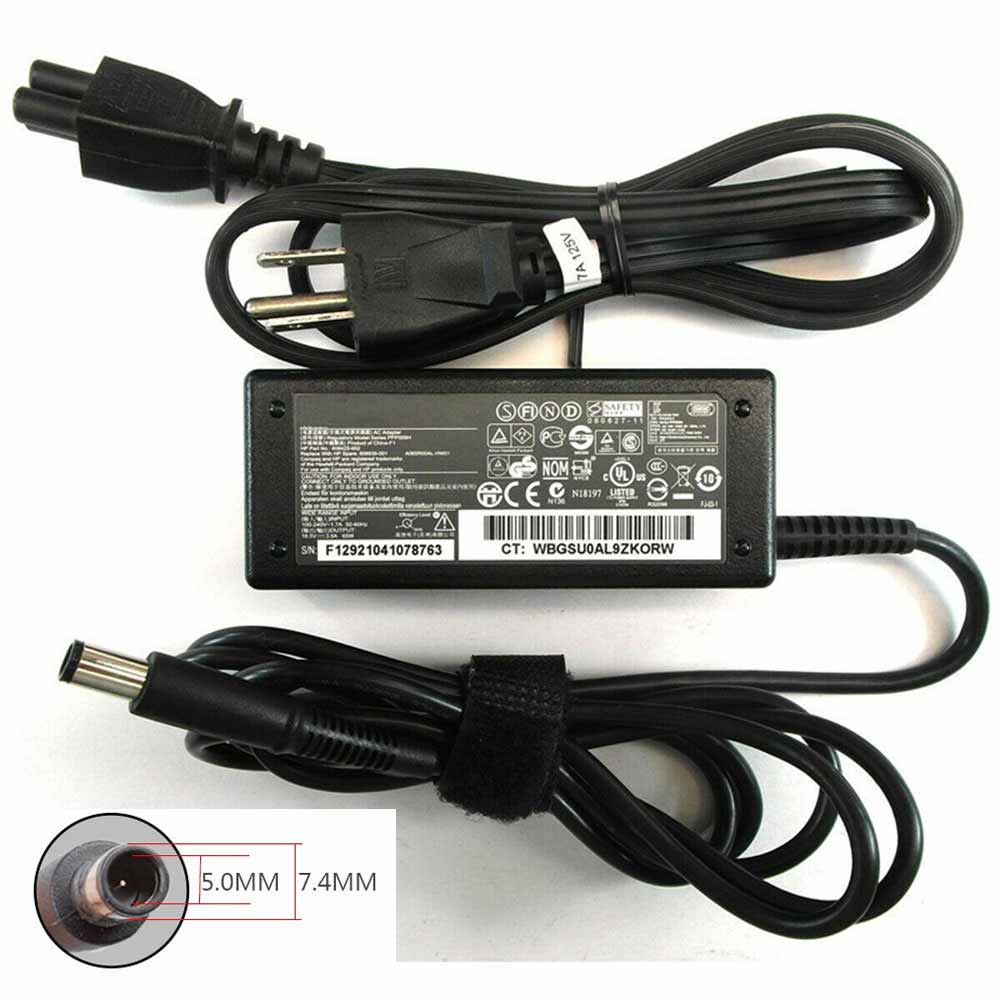 18V 3.5A 65W 100-240V 1.7A 50-60Hz PPP014L-SA Laptop Adapter for HP 608425-001 609939-001