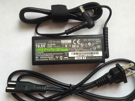 19.5V ~ 2A 40W 100-240V ~ 2.0A, 50 - 60Hz VGP-AC19v39 Laptop Adapter for Sony VAIO PCG-800 Series 