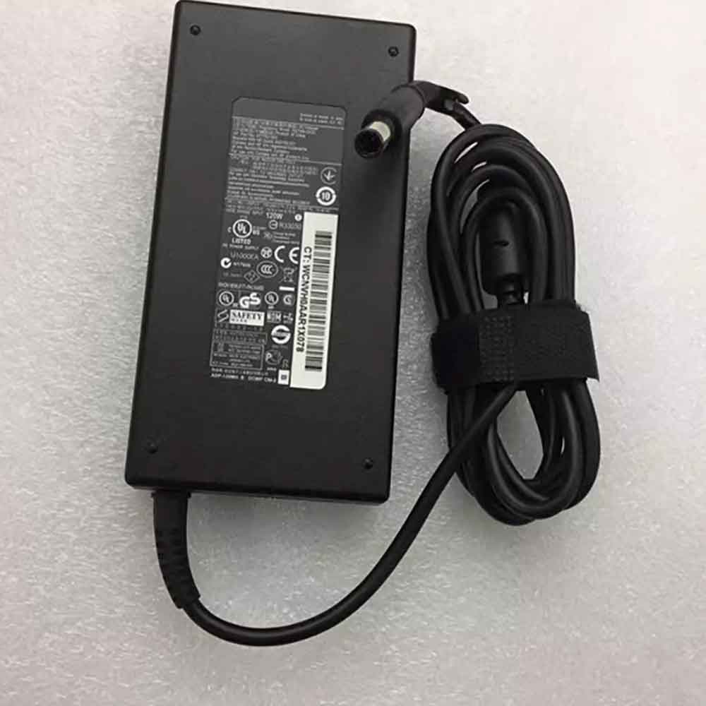 19.5V 6.15A 120W 100-240V 2.0A 50-60Hz TPN-CA19 Laptop Adapter for HP EliteBook 8530p 8530w