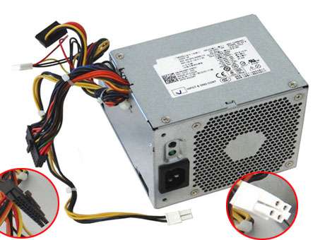 NULL 100-120V or 200-240V DELL OptiPlex 760 780 DT L255P-01 WU123 255W Power Supply  Replacement Adapter