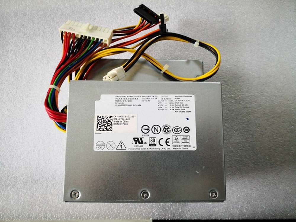   F255E-01 Power Supply for Dell F255E-01 D255P-00 L255P-01 AC255AD-00 H255E-01