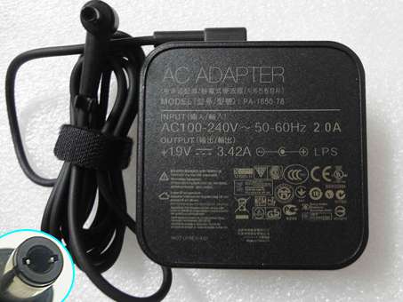 19V-3.42A,65W 100V - 240V 

50-60Hz PA-1650-78 Laptop Adapter for Asus X550LB-NH52 R33030 N17908EXA1208UH EXA1208EH