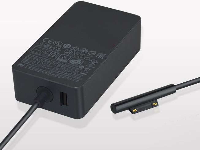 15V-4A,5V-1A 65W 100-240V 50-

60Hz(for worldwide use) Microsoft Surface Book 1706 Pro 4 

Power Supply Charger  Replacement Adapter