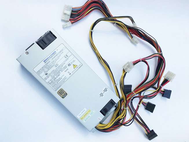 +3.3V==20.0A(ORG).+5V==20.0A(RED),+12V1==16.0A(YEL) 100-240V-8-4A,60-50Hz SPI400U4BB Power Supply for FSP Mini Itx/Flex 

ATX 400W 80plus Gold Certified Active 