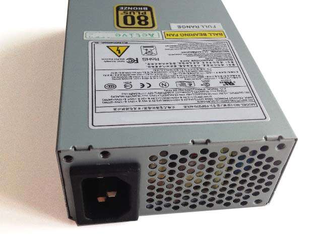 +3.3V DC +5V DC/16.0A @ +3.3V DC 115V to 230V AC, 47 ~ 63Hz FSP270-60LE Power Supply for FSP Mini ITX/Flex ATX 270W 80 

Plus Certified Active PFC
