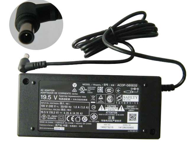 ACDP-085E03 100-240V  50-60Hz (for worldwide use) Replacement adapter for Sony LCD TV ACDP-085E01 / 085E02 power adapter #A16M LW