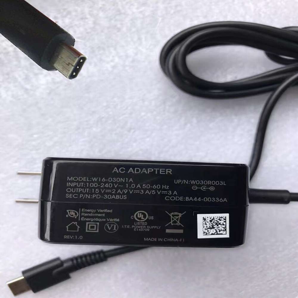 Samsung Chormebook Pro chromebook plus 30W adapter