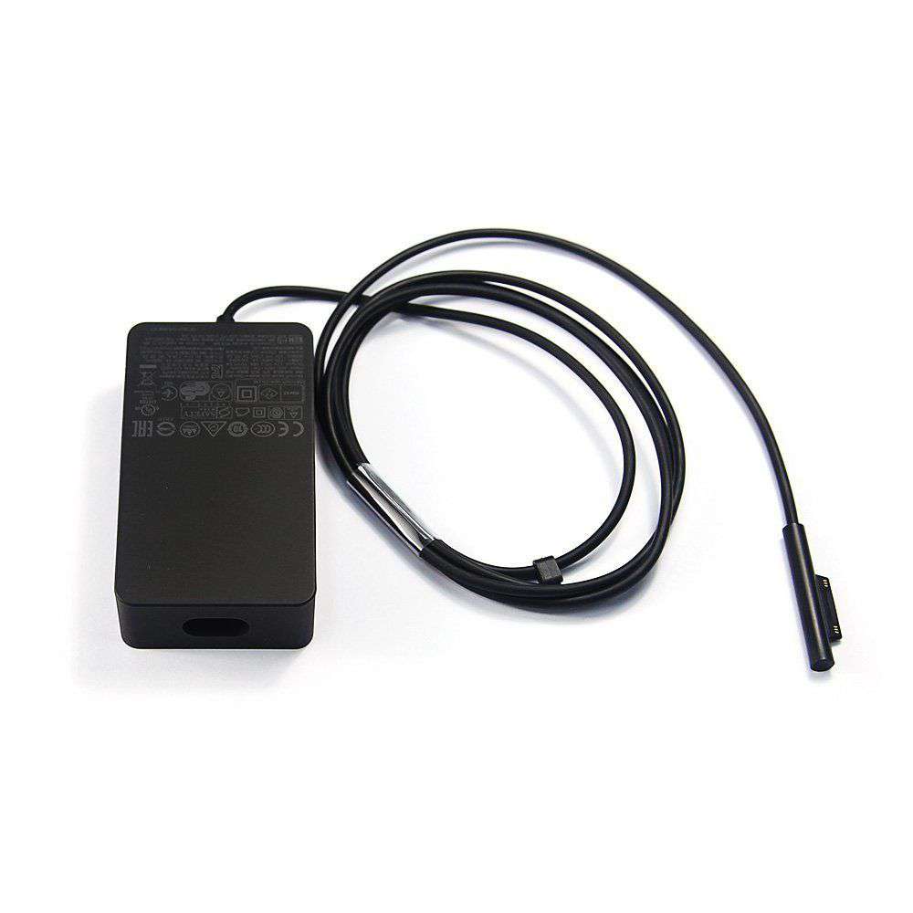 15V 2.58A 44W 100-240V ~ 1.3A 50/60Hz (for worldwide use) Microsoft Surface Pro 5 & Pro 4 Intel Core M3 i5 i7 Replacement Adapter