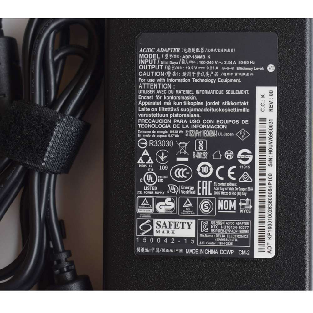 Acer Predator 17 G9-791-79W7 adapter