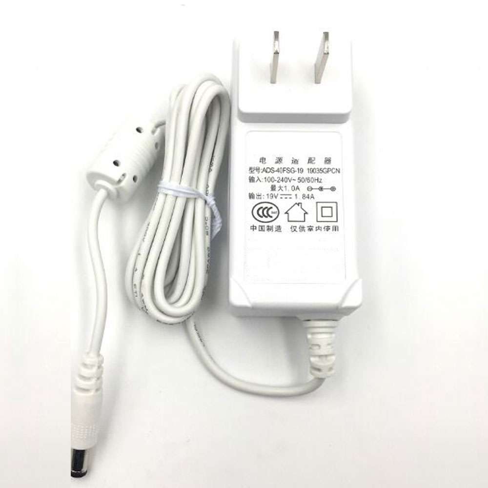 19.5V 1.84A 34W 100-240V 2.5A 50-60Hz ADS-40FSG-19 AC Adapter for Philips E2251FW E2051SN I2251F I2351F